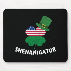 St. Patrick's Day Shenanigator Mouse Mat