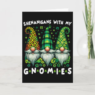 St Patricks Day Shirt Women - Shenanigans With My Card