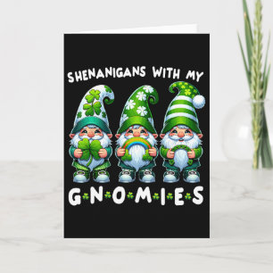 St Patricks Day Shirt Women - Shenanigans With My Card