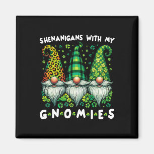 St Patricks Day Shirt Women - Shenanigans With My  Magnet