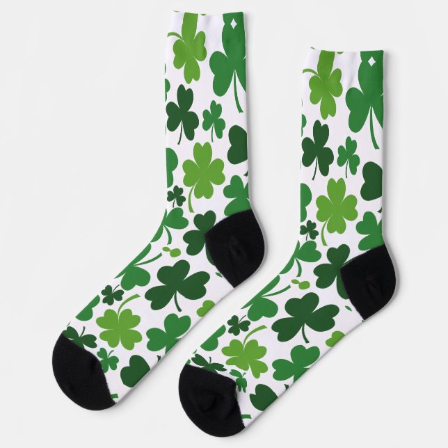 St. Patricks Day Socks (Left)