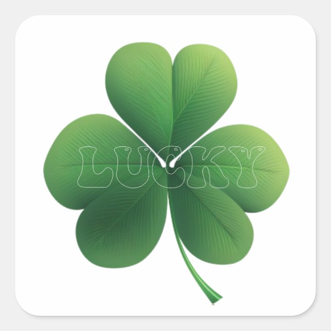 St Patrick's Day  Square Sticker (Front)