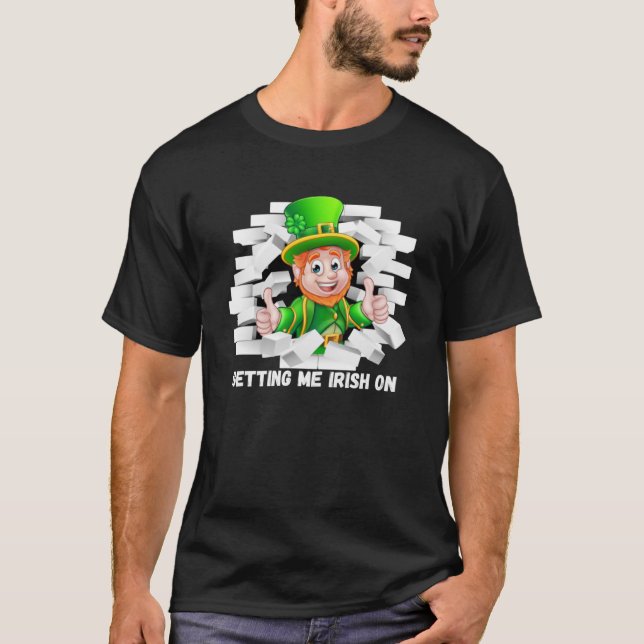 St Patricks Day  St Pattys Pixie Gnome Elfin Fay S T-Shirt (Front)
