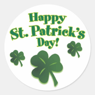 St Patrick's Day Stickers