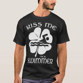 St Patricks Day Swimming  for a Swimmer  T-Shirt