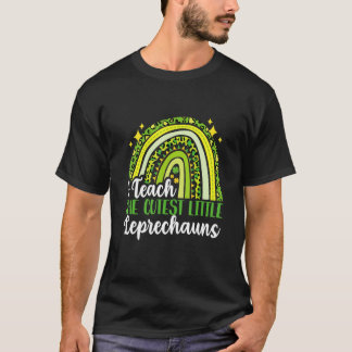 St. Patricks Day Teacher Cutest Little Leprechauns T-Shirt