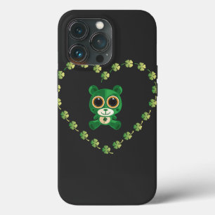 St. Patrick's Day Teddy Bear iPhone 13 Pro Case