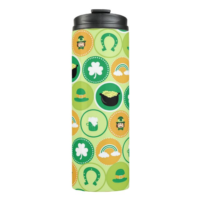 St Patrick's Day Thermal Tumbler (Front)