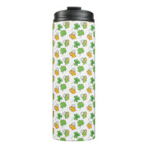 St. Patrick's Day Thermal Tumbler