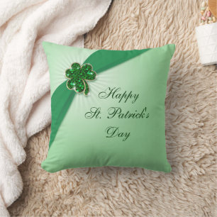 St. Patrick's Day Throw Pillow