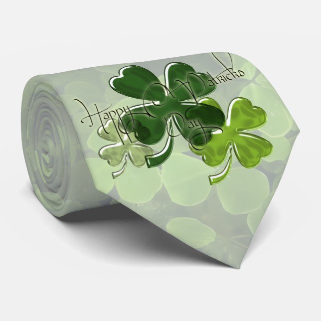 St. Patrick's Day Tie (Rolled)