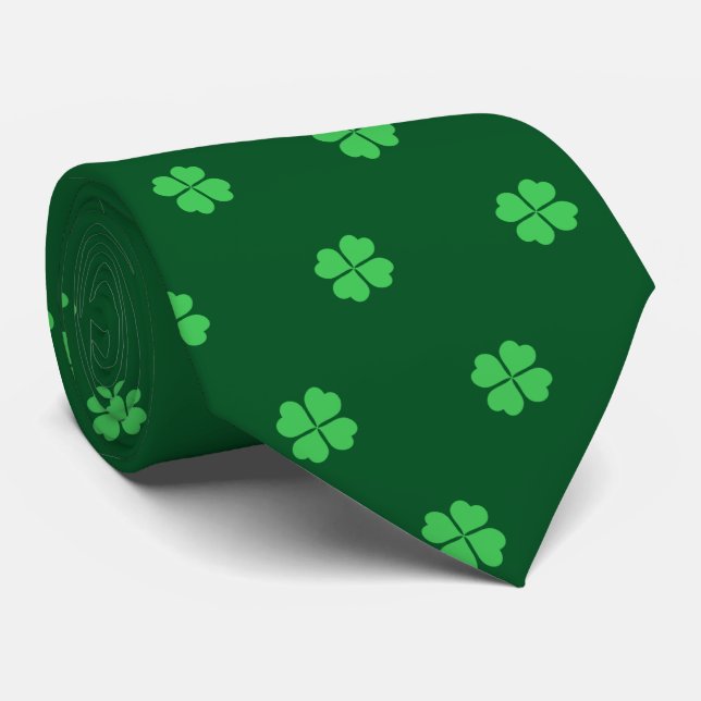 St Patrick's Day tie (Rolled)