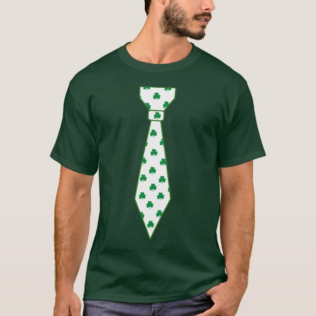 St. Patrick's Day Tie T-Shirt (Front)