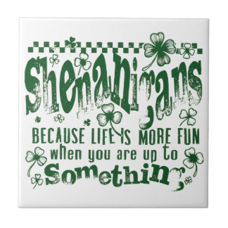 St. Patrick's Day Tile