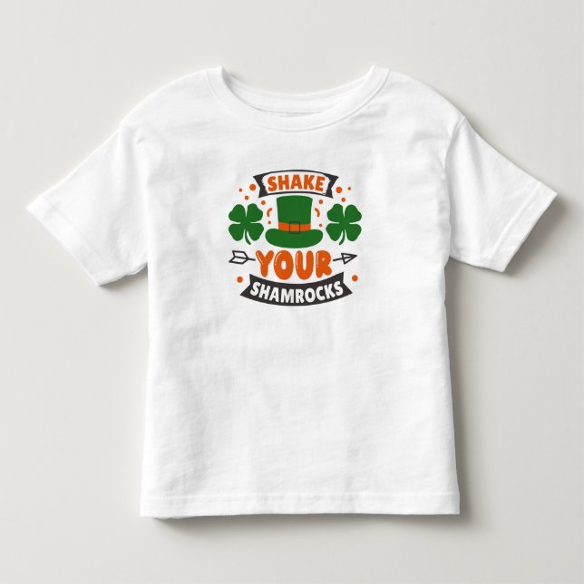 St Patrick's Day  Toddler T-shirt (Front)