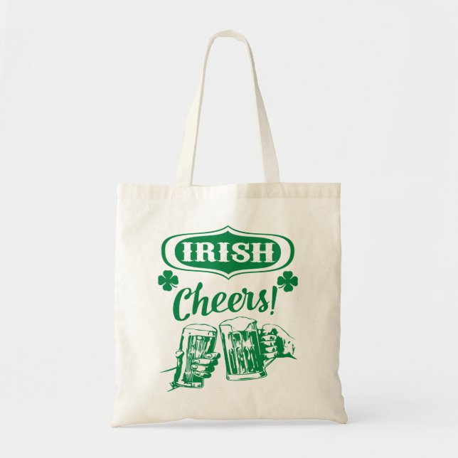 St. Patrick's day, tote, bag 🛍️ (Front)