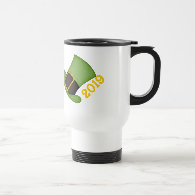 St Patrick's Day Travel Mug Template (Right)