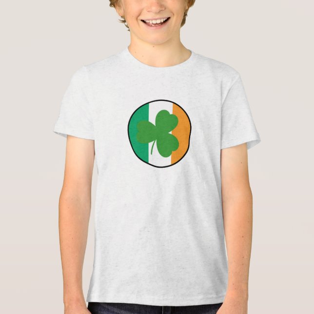 St Patrick's Day Tri-Blend Shirt (Front)