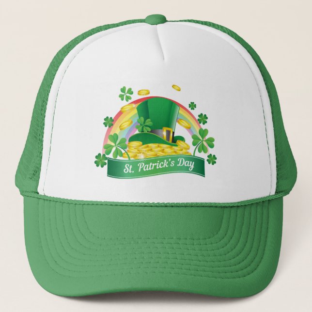  St Patrick's Day  Trucker Hat (Front)