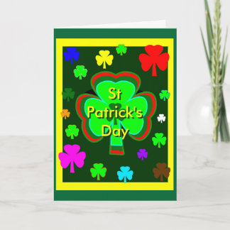 St Patrick's Day UCreate Templates3a Card