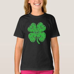 St Patricks Day Video Game Controller Shamrock T-Shirt