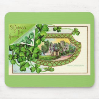 St. Patrick's Day Vintage Ireland Castle Mouse Mat