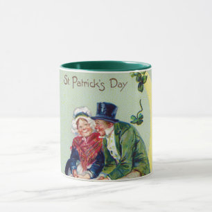 St. Patrick's Day, Vintage Mug
