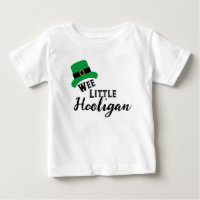 St. Patrick's Day - Wee Little Hooligan Design Tee