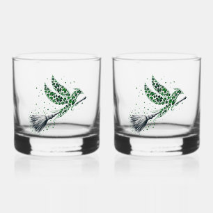 St. Patrick's Day Whiskey Glass
