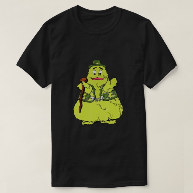 St Patrick's Day With Uncle O'Grimacey Irish T-Shirt (Design Front)