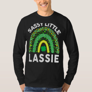 St Patricks Day Women Baby Toddler Sassy Little L T-Shirt