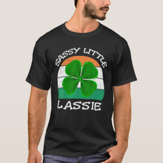 St Patricks Day Women Baby Toddler Sassy Little La T-Shirt