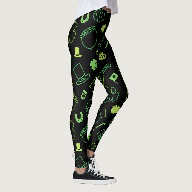 St. Patrick's Day Women Legging (Right)