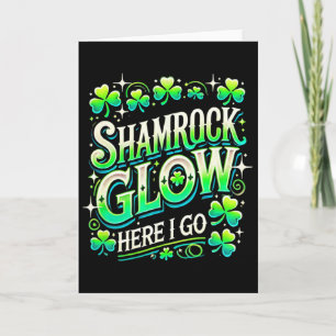 St Patricks Day Women Shamrock Saint Patricks Day Card