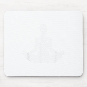 St Patricks Day Womens Irish Yoga Shamrock Sarcast Mouse Mat