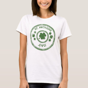 St Patrick's Day Womens T-shirt/Clovers T-Shirt
