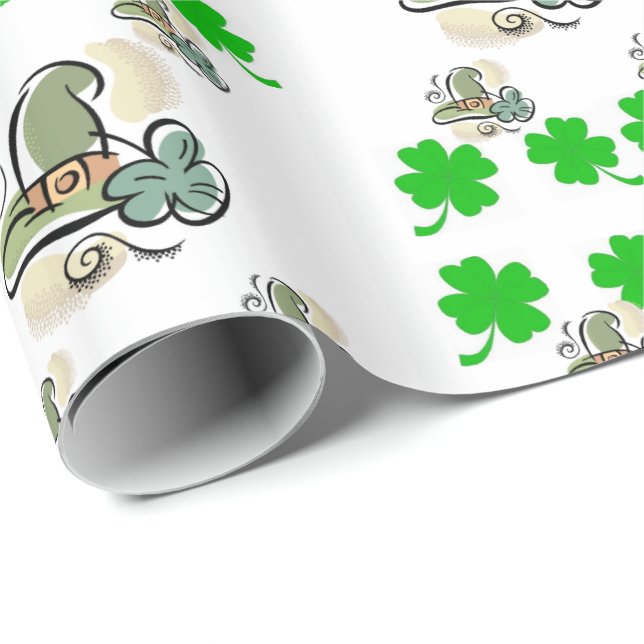 St. Patrick's Day Wrapping Paper (Roll Corner)