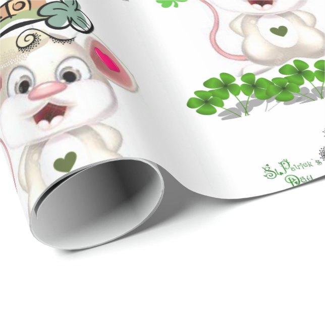 St. Patrick's Day Wrapping Paper (Roll Corner)