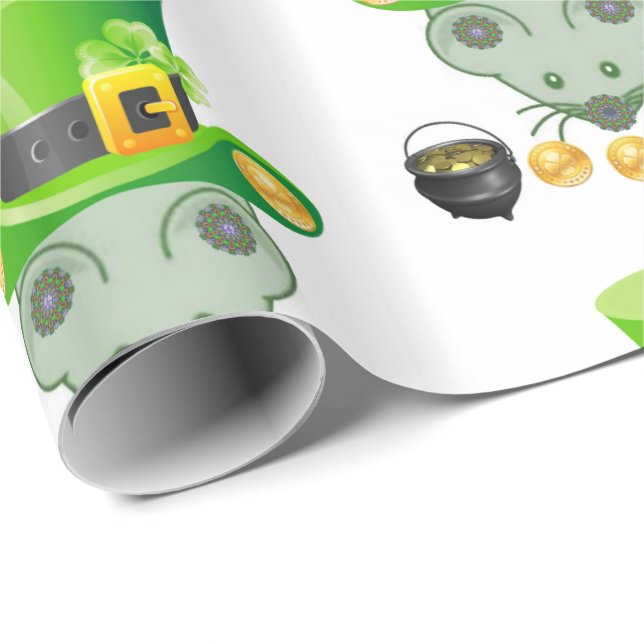 St. Patrick's Day Wrapping Paper (Roll Corner)