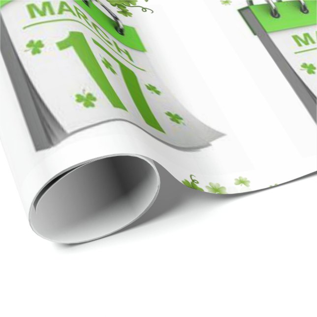 St. Patrick's Day Wrapping Paper (Roll Corner)