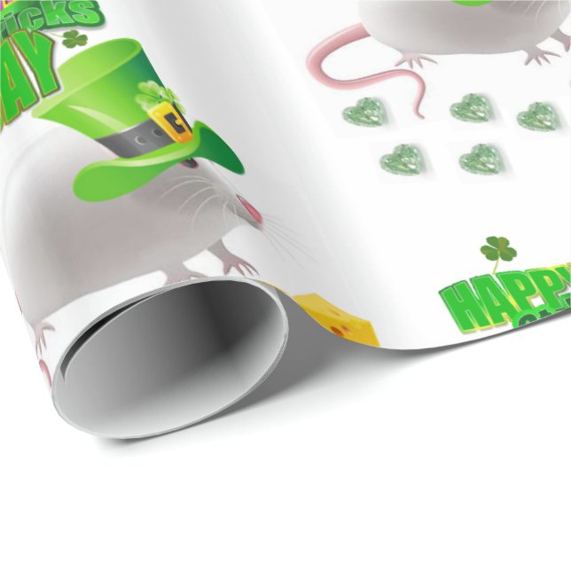 St. Patrick's Day Wrapping Paper (Roll Corner)