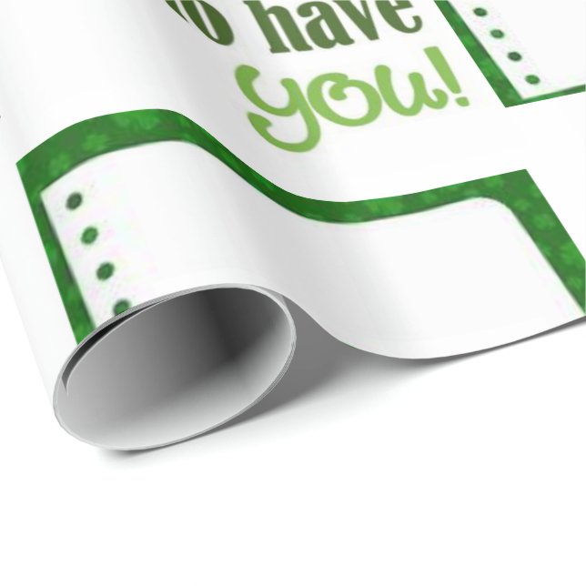St. Patrick's Day Wrapping Paper (Roll Corner)