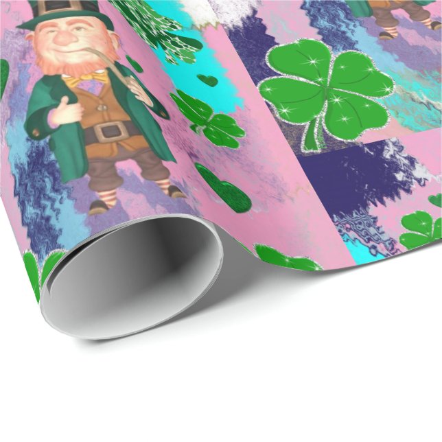 St. Patrick's Day Wrapping Paper (Roll Corner)