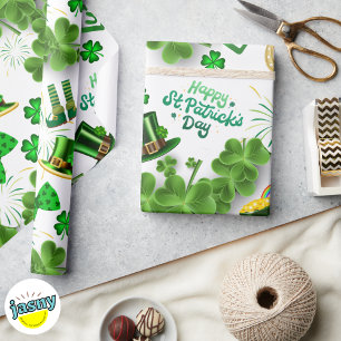 St Patrick's Day Wrapping Paper