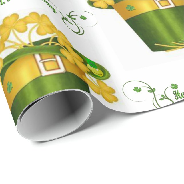 St. Patrick's Day Wrapping Paper (Roll Corner)