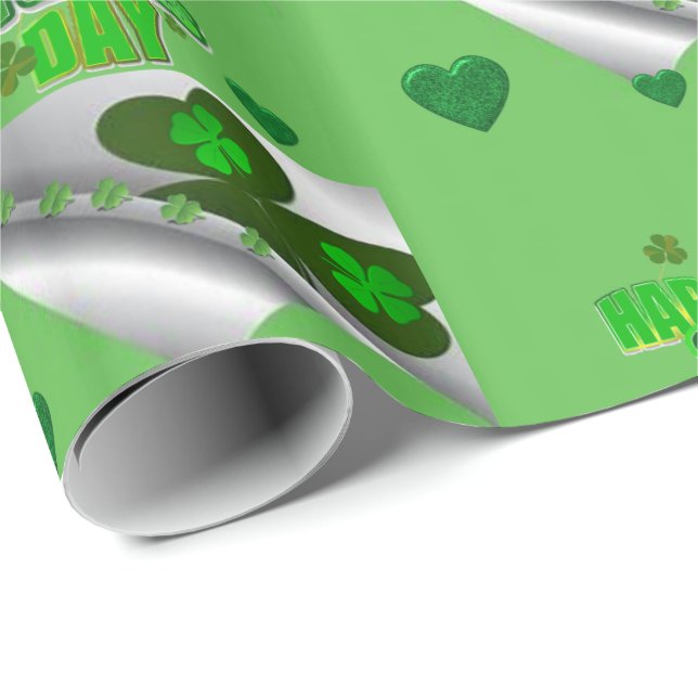 St. Patrick's Day Wrapping Paper (Roll Corner)