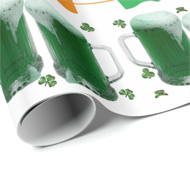 St. Patrick's Day Wrapping Paper (Roll Corner)