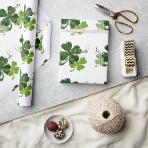 St. Patrick's Day Wrapping Paper