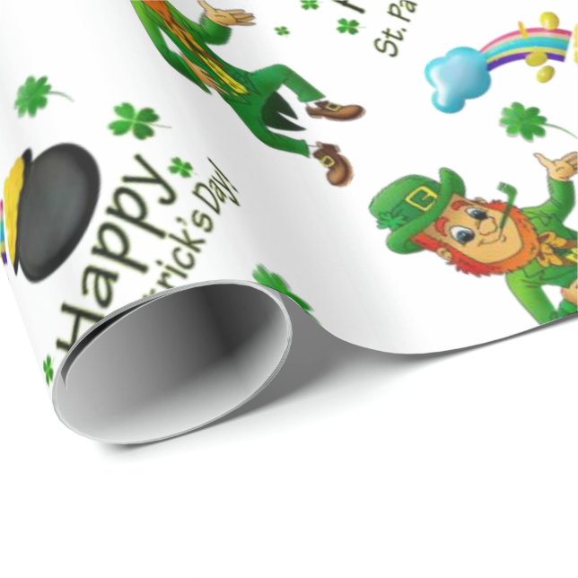 St. Patrick's Day Wrapping Paper (Roll Corner)