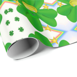 St. Patrick's Day Wrapping Paper Clover